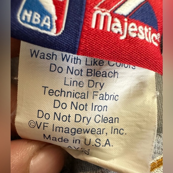 Majestic Men Boston Celtics Ray Allen 2010 NBA finals Jersey Sz Large Made In US - Picture 8 of 8